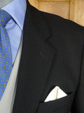 26/0462 immaculate black herringbone wool masonic morning jacket 43 regular