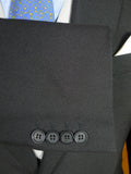 26/0475 immaculate british vintage black wool-mohair mix morning coat 39-40 long