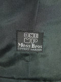 26/0475 immaculate british vintage black wool-mohair mix morning coat 39-40 long