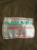26/0487 vintage british heavyweight green derby tweed 3-piece shooting suit - jacket / 2 pair breeks - 42 regular to long
