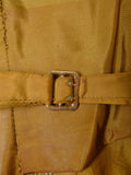 26/0483 vintage british heavyweight wp check tweed hacking jacket w/ ghillie collar & matching waistcoat 40 regular