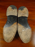 26/0212 heavyweight herring shoes 'canning' black brogue shoe uk 11