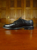 26/0212 heavyweight herring shoes 'canning' black brogue shoe uk 11