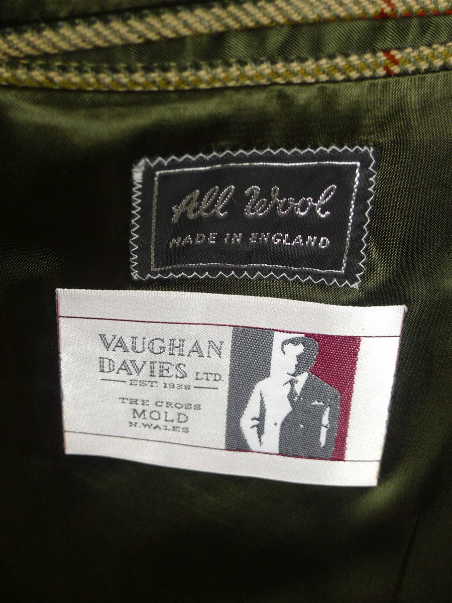 26/0494 immaculate john g hardy sporting check tweed jacket 44-45 short