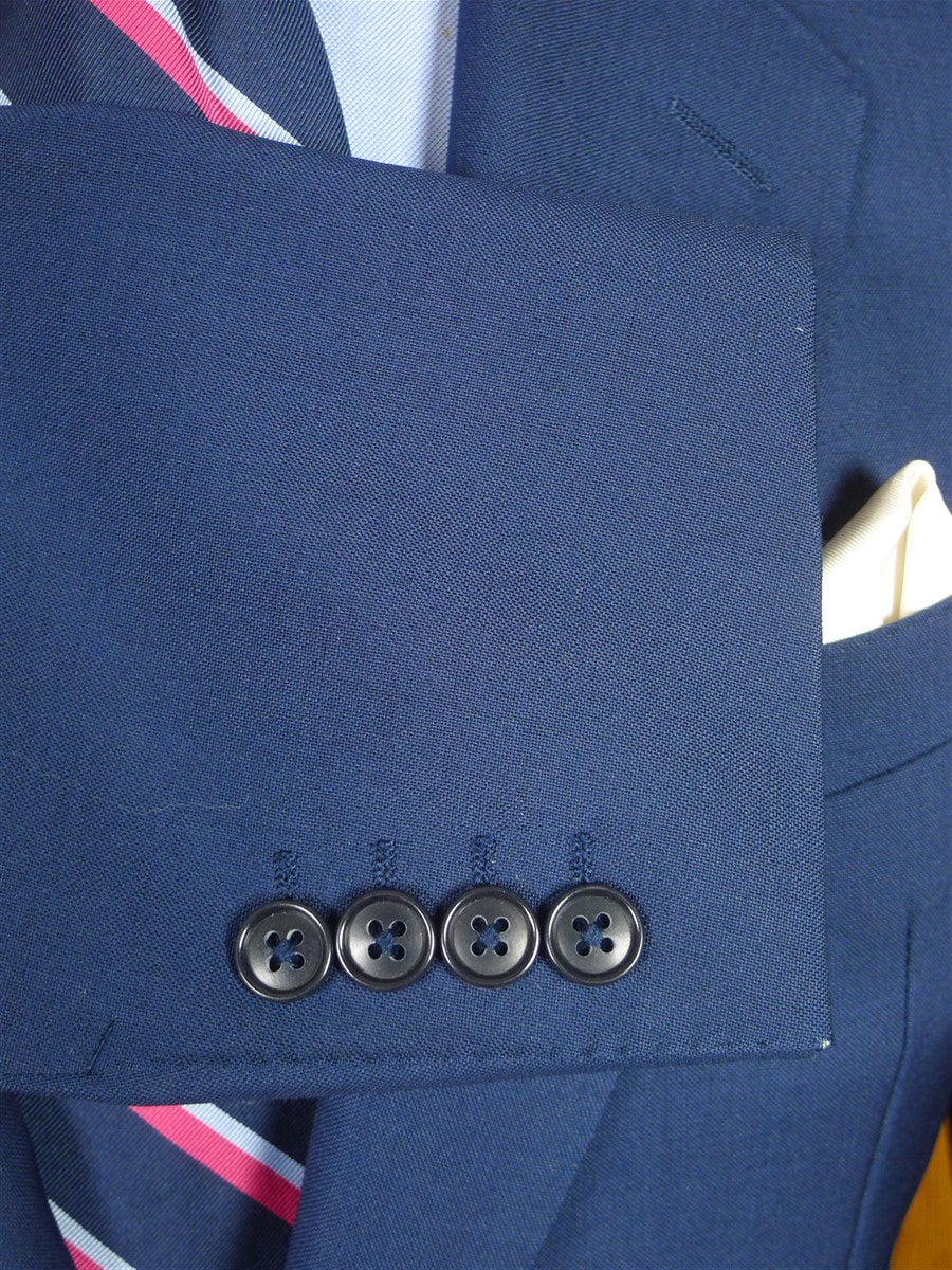 26/0504 vintage beale & inman italian wool & 20% mohair mid navy blue blazer 39 short