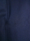 26/0515 vintage maurice sedwell navy blue worsted flannel trouser 39-44