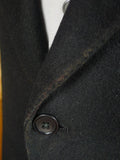 26/0529 vintage 1940s 1950s black wool morning coat for royal ascot / wedding 39 regular