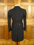26/0536 vintage 1940s 1950s charcoal grey wool morning coat for royal ascot / wedding 35 regular