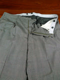 26/0519 very rare vintage 1976 caraceni of milan bespoke grey / red prince of wales check worsted suit 46 short to regular