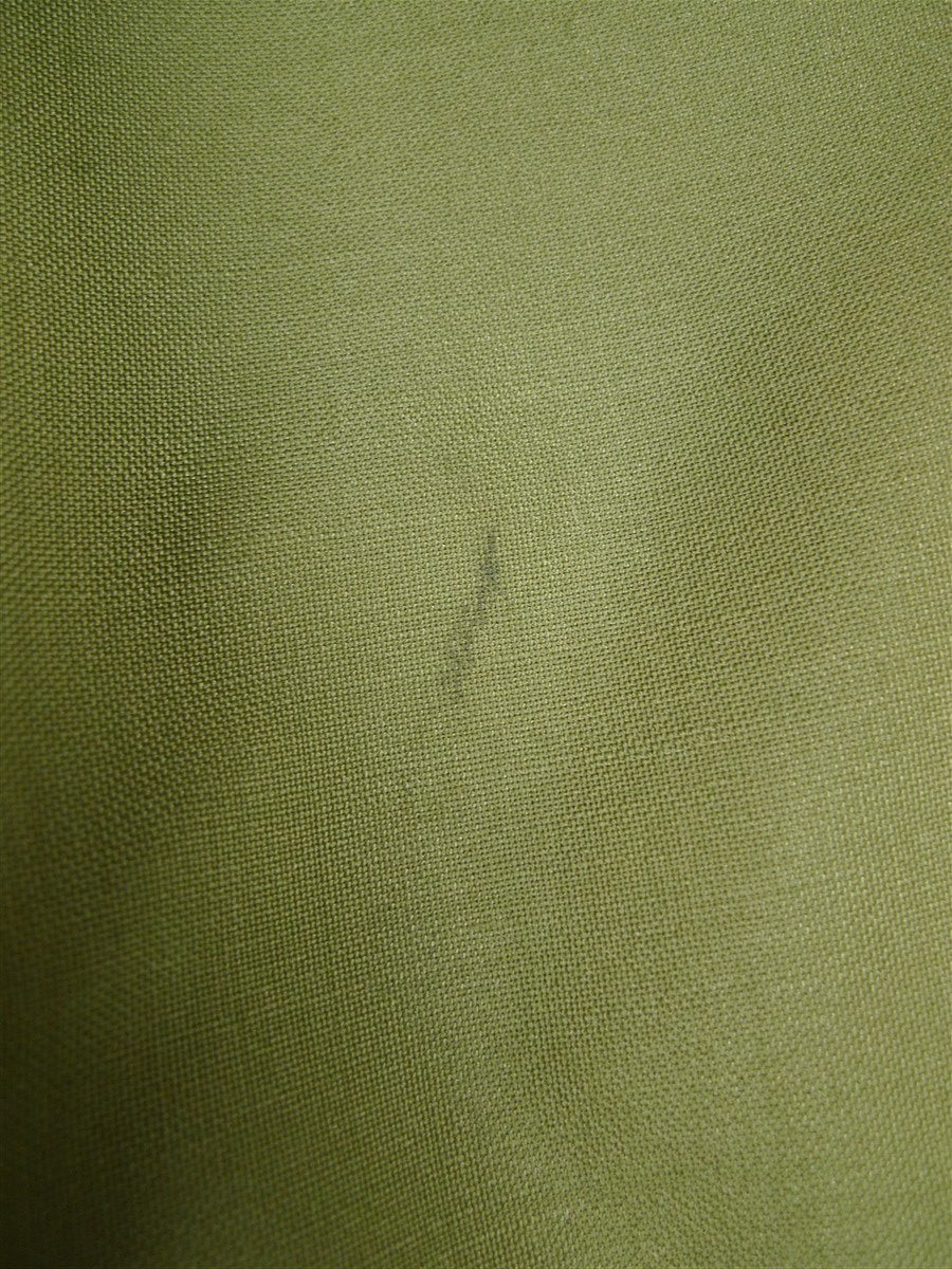 26/0520 beautiful 1960s madrid vintage khaki green 3/3 d/b mohair suit 44 regular