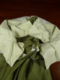 26/0520 beautiful 1960s madrid vintage khaki green 3/3 d/b mohair suit 44 regular