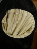 26/0531 vintage 1940s 1950s black wool morning coat for royal ascot / wedding 41 long