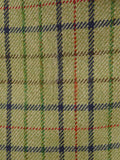 26/0544 near immaculate chrysalis green graph check tweed shooting jacket field coat w/ all weather membrane 44-45