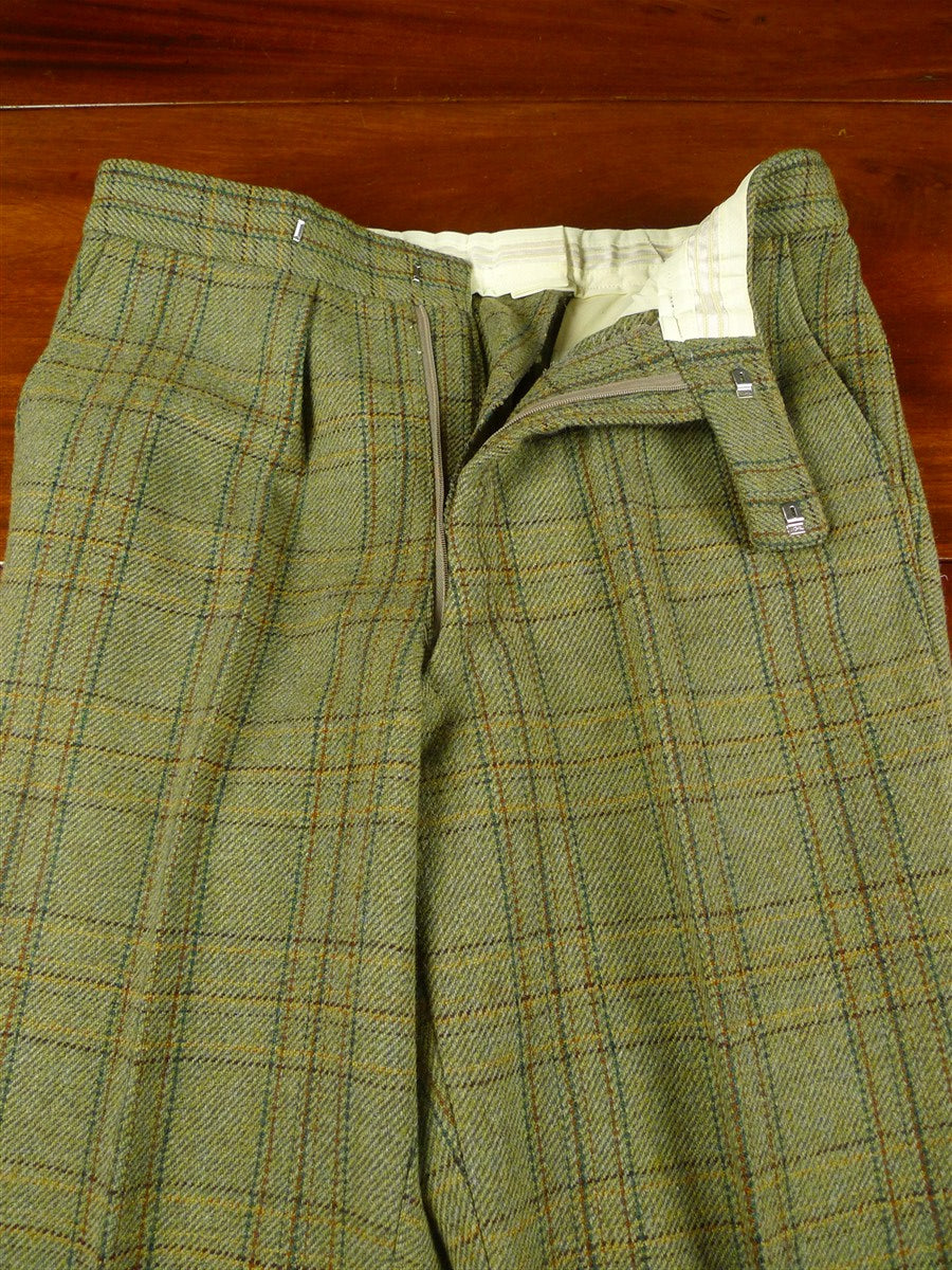 26/0548 near immaculate john g hardy heavyweight cloth bespoke tailored 3-piece tweed suit 38 short to regular