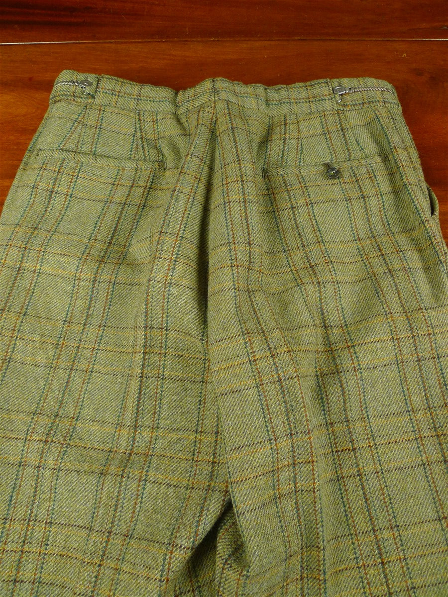 26/0548 near immaculate john g hardy heavyweight cloth bespoke tailored 3-piece tweed suit 38 short to regular