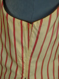 26/0551 vintage tom brown savile row bespoke brown / red wp check tweed country waistcoat 42-43