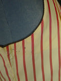 26/0551 vintage tom brown savile row bespoke brown / red wp check tweed country waistcoat 42-43