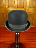 26/0558 vintage 1950s lock & co hard top bowler hat 56 cms