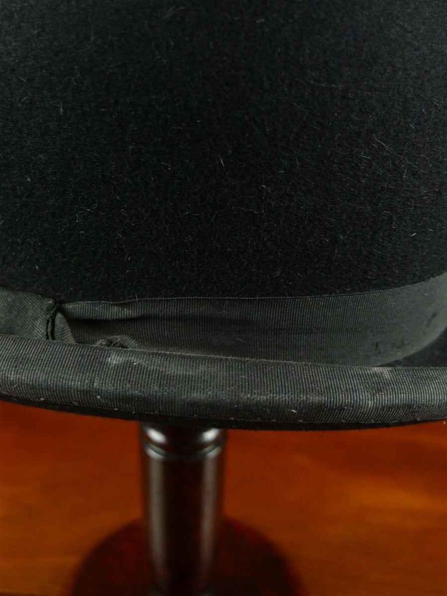 26/0558 vintage 1950s lock & co hard top bowler hat 56 cms