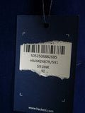 26/0561 new w/ tags hackett london blue shaved velvet dress jacket blazer 39-40 regular