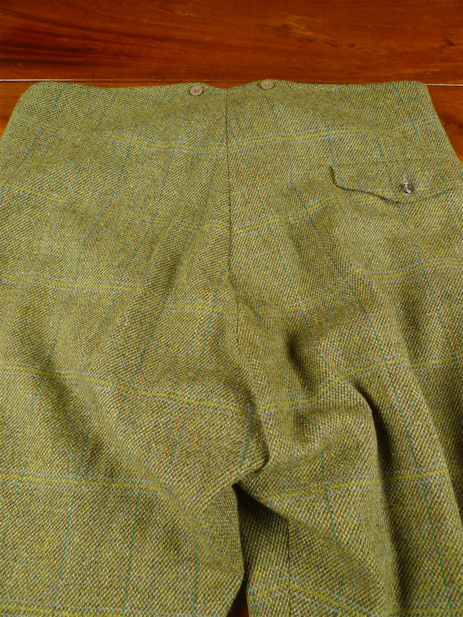 26/0570 immaculate extra-heavyweight p&j haggart of aberfeldy green wp check tweed shooting suit 48 regular