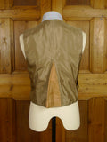 26/0581 vintage 1988 dege & sons savile row bespoke light brown donegal weave 3-piece tweed suit 38 long