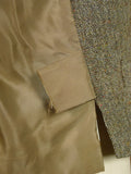 26/0581 vintage 1988 dege & sons savile row bespoke light brown donegal weave 3-piece tweed suit 38 long