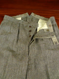 26/0581 vintage 1988 dege & sons savile row bespoke light brown donegal weave 3-piece tweed suit 38 long