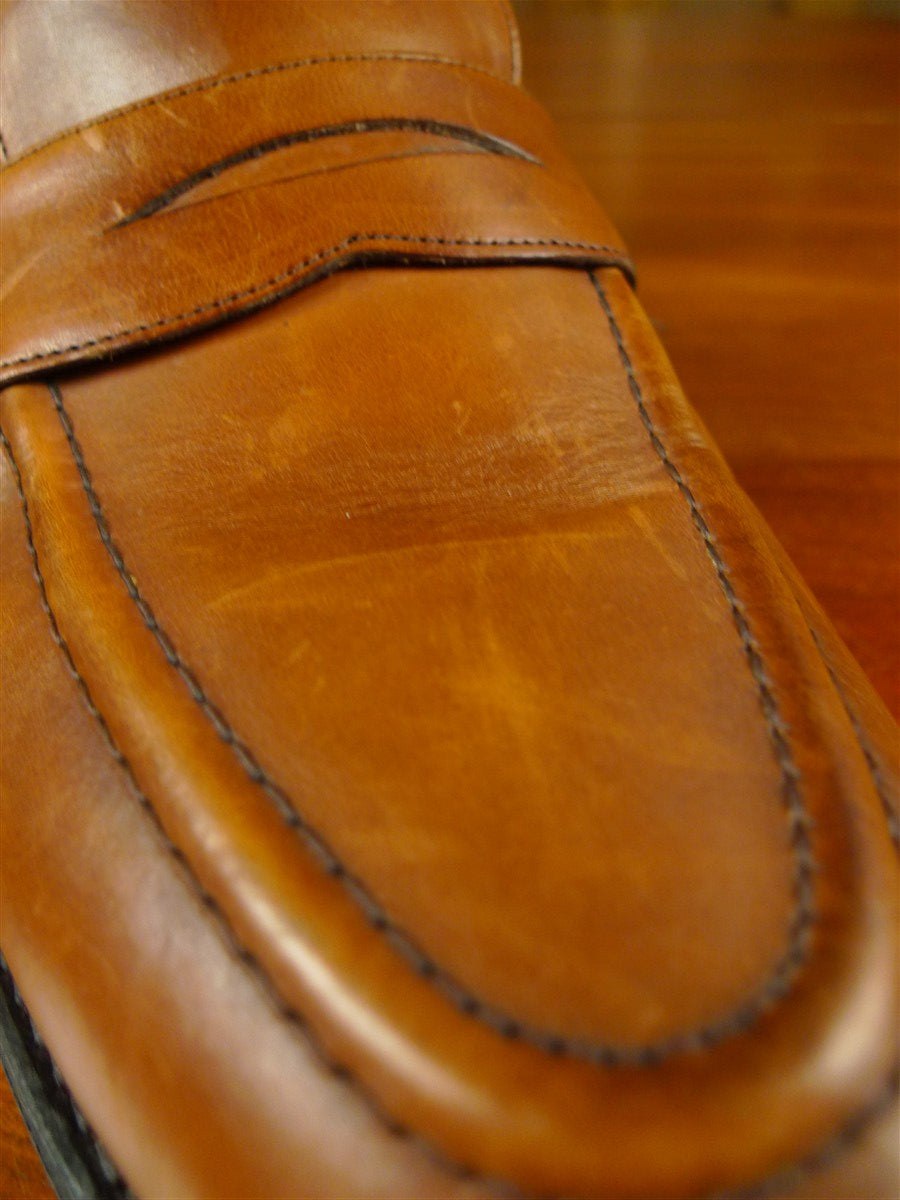26/0619 church's netton tan leather loafer uk 10 f