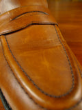 26/0619 church's netton tan leather loafer uk 10 f