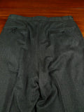 26/0623 ralph lauren purple label black pin-stripe worsted flannel suit 40 regular