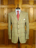 26/0624 immaculate john g hardy heavyweight alsport check tweed jacket 46 long