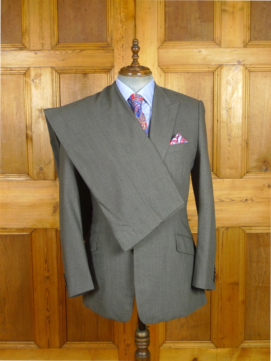 26/0622 kilgour savile row canvassed rtw grey super 120s wool suit 42 regular to long