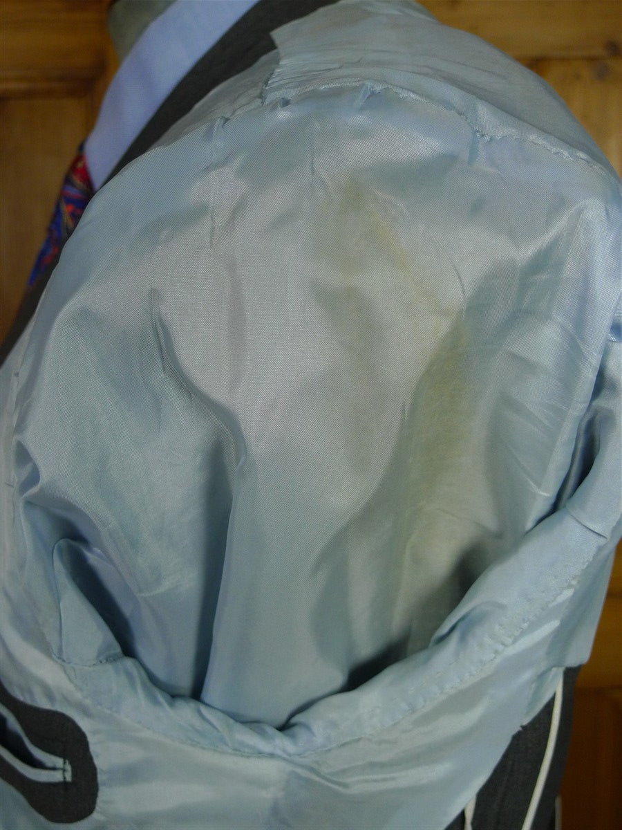 26/0622 kilgour savile row canvassed rtw grey super 120s wool suit 42 regular to long