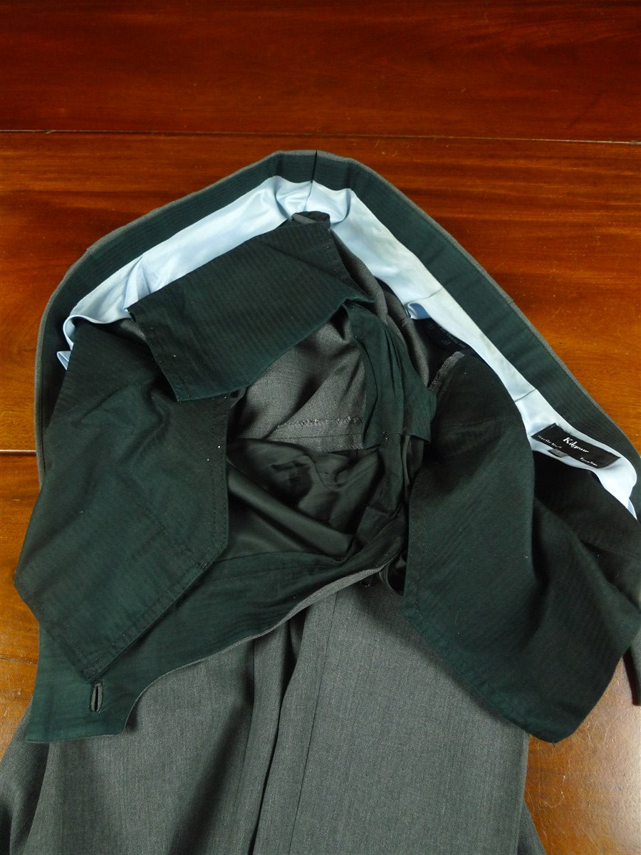 26/0622 kilgour savile row canvassed rtw grey super 120s wool suit 42 regular to long