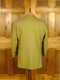 26/0643 immaculate bladen supasax 100% lambswool graph check herringbone tweed jacket 46 regular