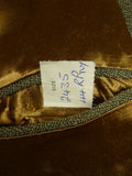 26/0645 immaculate swaine adeney heavyweight green keepers tweed hacking jacket w/ ghillie collar 44 regular