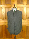 26/0648 immaculate hackett 100% merino wool gun check cardigan xxl