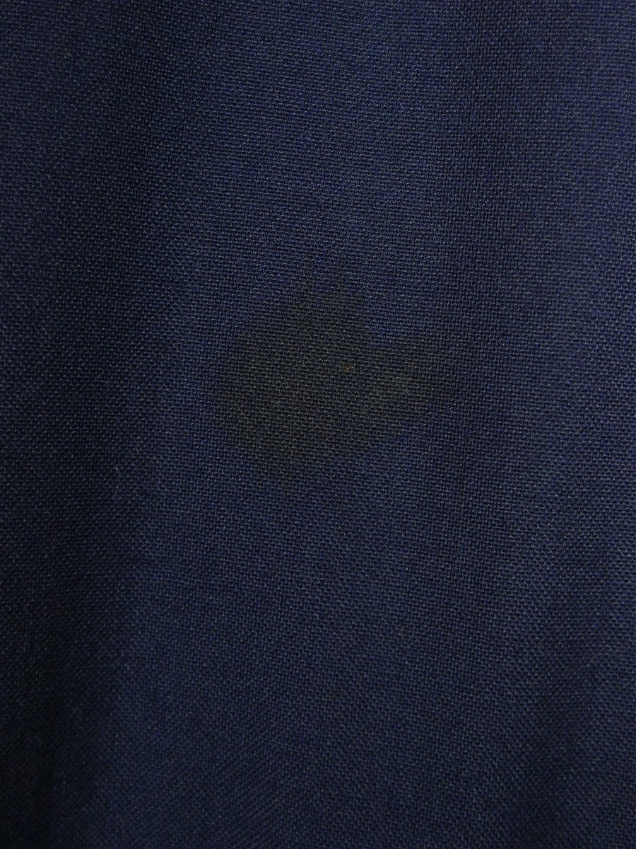26/0651 kent haste lachter 2015 savile row bespoke navy blue wool & mohair blazer 48 regular