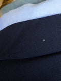 26/0651 kent haste lachter 2015 savile row bespoke navy blue wool & mohair blazer 48 regular