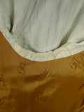 26/0650 vintage daks signature house check wool sports jacket blazer w/ suede trims 40 short