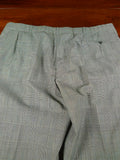 26/0637 immaculate 2000s madrid bespoke canvassed grey / blue prince of wales check worsted suit w/ 2 pair trs 44-45 regular