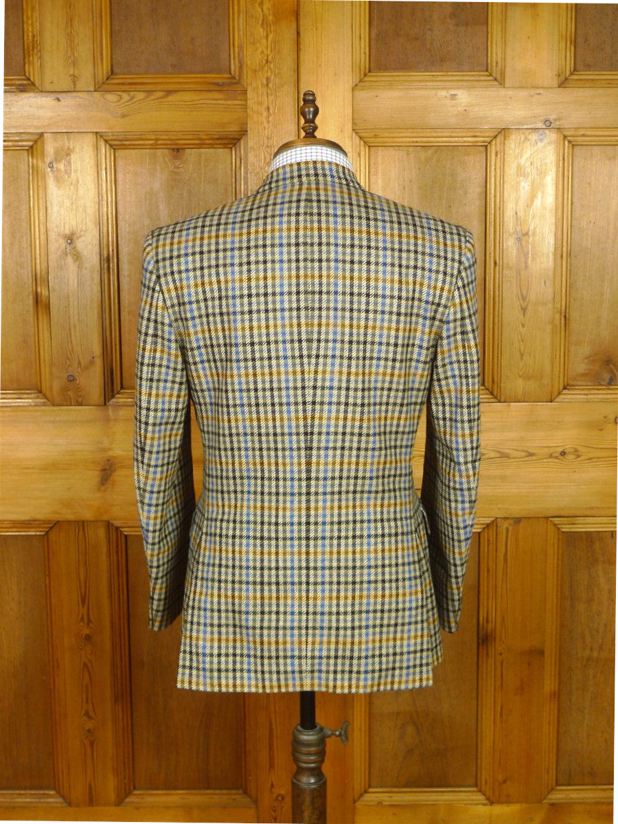 26/0654 near immaculate crombie houndstooth check wool sports jacket blazer 40 regular