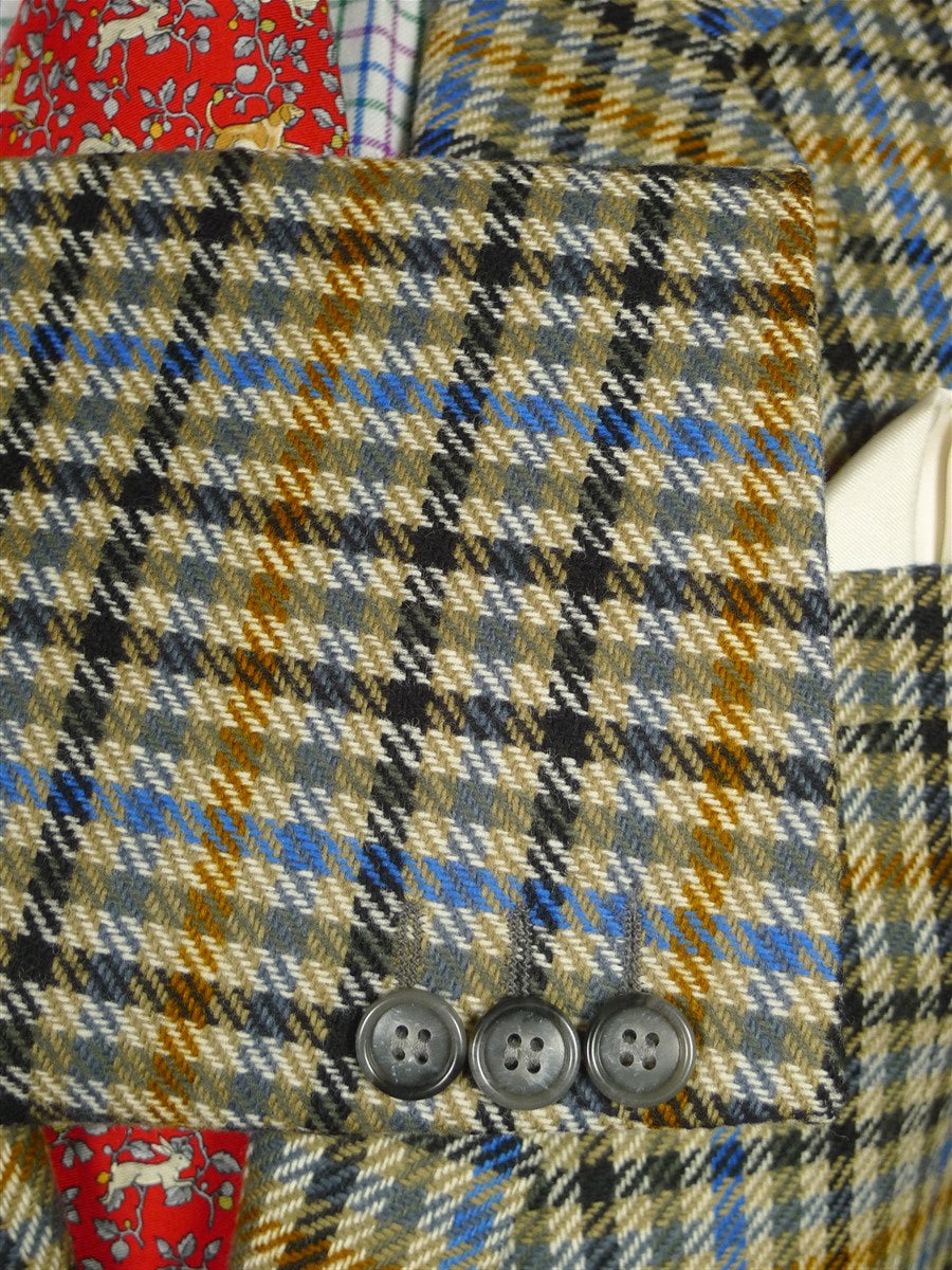 26/0654 near immaculate crombie houndstooth check wool sports jacket blazer 40 regular