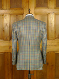26/0653 near immaculate crombie gun check wool sports jacket blazer 40 regular