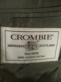 26/0653 near immaculate crombie gun check wool sports jacket blazer 40 regular