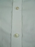 26/0681 turnbull & asser cotton white long sleeve double cuff shirt 15"
