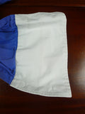 26/0664 Bespoke kilgour french stanbury cotton blue/white long sleeve double cuff shirt 15.5"