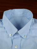 26/0682 immaculate bespoke cotton blue long sleeve single cuff shirt 16"