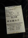 26/0655 immaculate nearly new daks grey / lilac glen check wool sports jacket blazer 40 regular